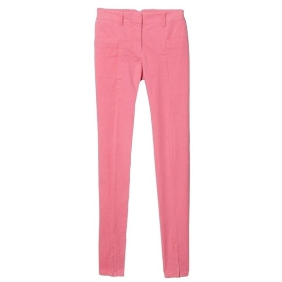 3.1 Phillip Lim Pink Cotton Trouser Pants Tall - Picture 1 of 8